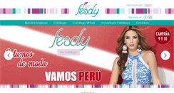 Desktop Screenshot of fesdy.pe