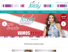 Tablet Screenshot of fesdy.pe